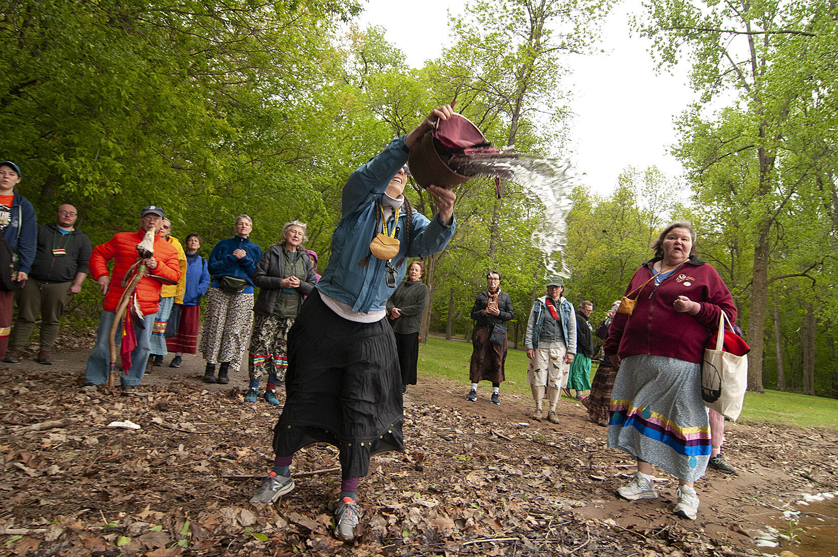 Ceremonial water reuniting